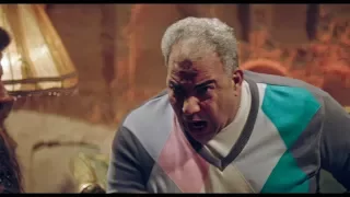 مسلسل خلصانة بشياكة شوف الحاج بيومي فؤاد لما بيتعصب انا مراتى بتتشقط مشهد كوميدي 