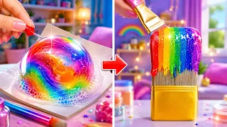 CHEAP vs VIP Art Ideas That Will Blow Your Mind! 123 GO!