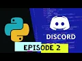 Discord Bot Python Tutorial Episode 2 - Commands