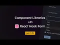 React Hook Form Controlled Components 1 The process MUI Checkbox