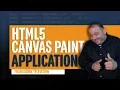 HTML5 Canvas Paint Application in JavaScript
