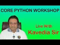 Core Python Workshop