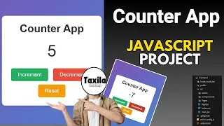 counter app javascript project tutorial javascript projects for beginners in hindi