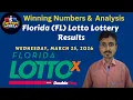 Florida Lotto Results Today March 25 2026 Double Play