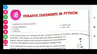Class 8 Chap 8 Iterative Statements in Python