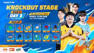 [ID] FFWS SEA 2026 FALL | Knockout Stage - Week 3 Day 3