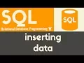 Inserting Data - SQL
