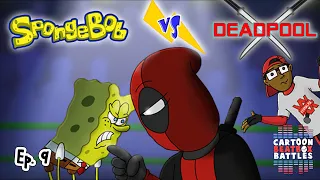 spongebob vs deadpool cartoon beatbox battles