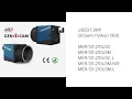 Vision Camera GigE USB3 with Onsemi Python 1300 sensor for industrial applications