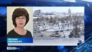 Синоптики предупреждают омичей о мокром снеге и метели