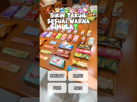 BIKIN TAKJIL SERBA WARNA COKLAT⁉️🤤🤎🍫 #yangmuliacista #shorts #RamadanwithYouTube