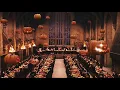 🎃Great Hall Halloween Feast Music & Ambience - Harry Potter