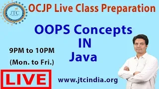 Core Java Live Class Online Core Java class OOPS Concepts in Java by Som Sir