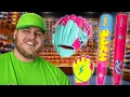 UNLIMITED BUDGET AT THE WORLD S BIGGEST BASEBALL STORE