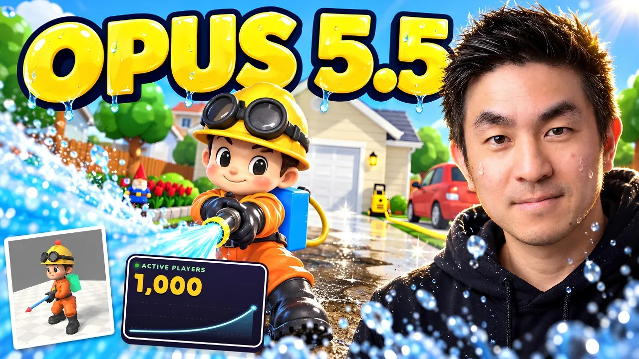 I Built (And Shipped) a 3D Game With Claude Opus 5.5 (Full Workflow): video thumbnail