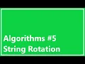 Algorithms String Rotation Java Solution