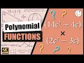 How to multiply polynomials with exponents