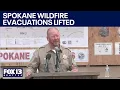 Officials urge caution as Spokane fire zones reopen FOX 13 Seattle