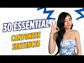 Real-Life Cantonese 30 Must-Know Sentences Basic Cantonese