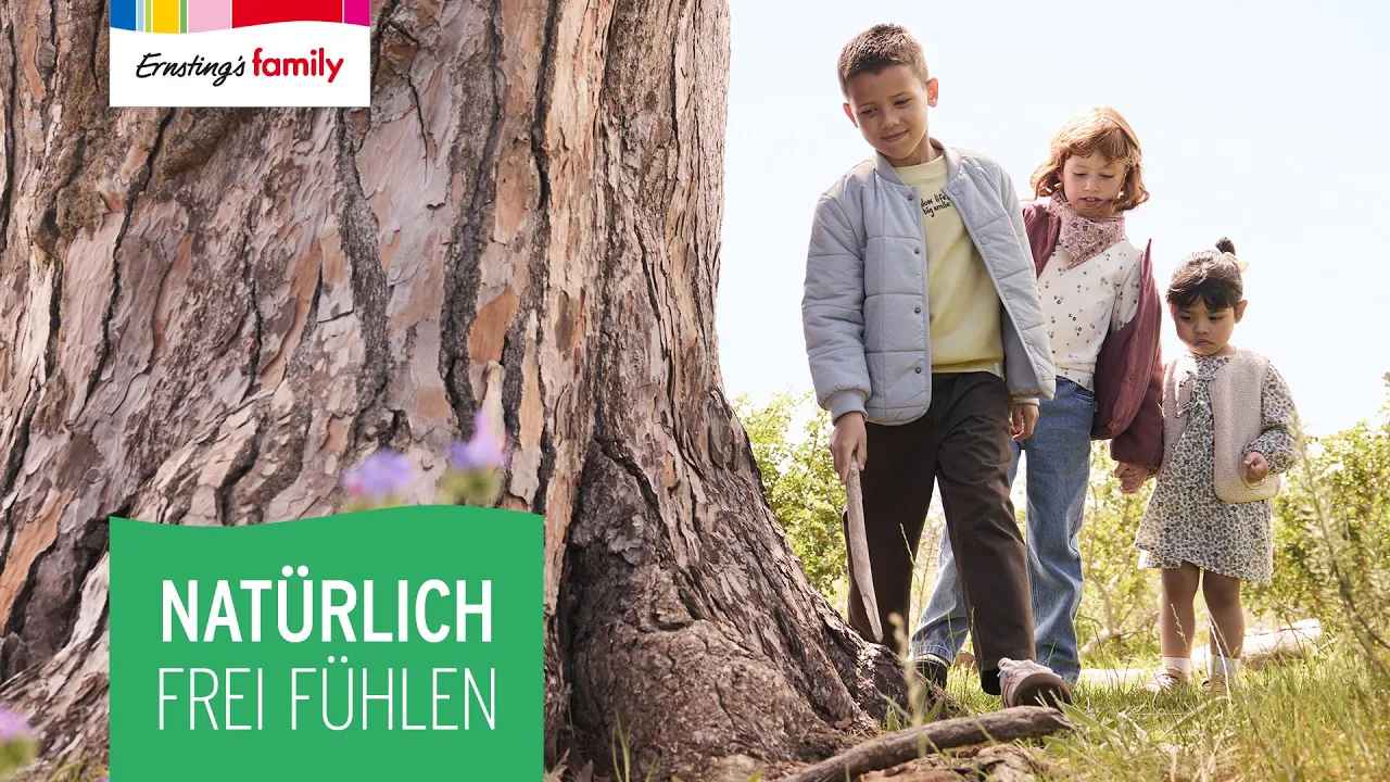 Ernsting's family — Ernsting's family — Von fröhlichen Familien empfohlen. (YouTube video ad)