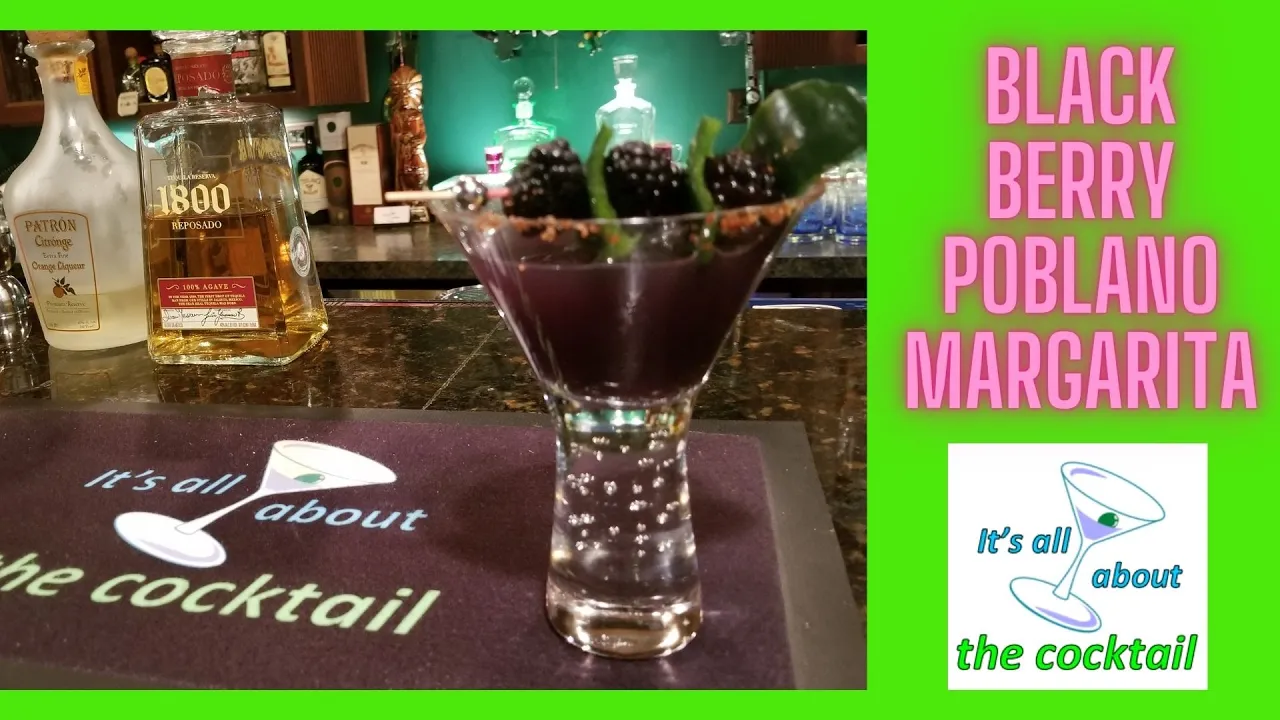 Mint Blackberry Margarita