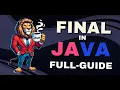 Master in Java - How to use the final keyword in Java