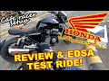HONDA CB400 Cafe racer REVIEW AND EDSA TESTRIDE