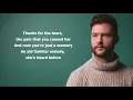 Download Lagu Calum Scott - Won't Let You Down (Lyrics)