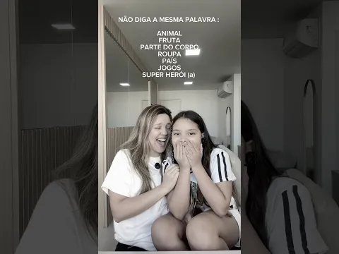 Tente não falar a mesma coisa #trending