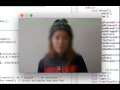 The interactive with openFrameWorks test