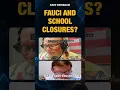 Did Fauci s Diary Show He Urged School Closures