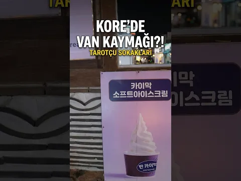 Gyeongju'da Van Kaymağı ve Tarotçu Sokakları #shorts