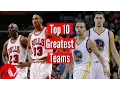 Top 10 Greatest NBA Teams Ever