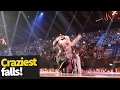 8 Craziest Celebrity Falls Onstage Fails and Funnies