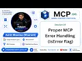 MCP Model Context Protocol Error Handling - model context protocol mcp Ep-014