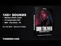 Don Toliver Sample Pack 2026 - Essentials Vol 1 Loops MIDI One-Shots TuneDrip