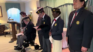 Legionarie Harry Righter s Funeral