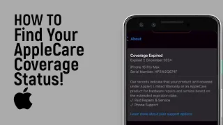 How to Find Your AppleCare Coverage Status easy