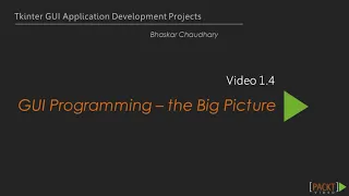 Tkinter GUI Application Development Projects Course