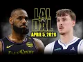 Los Angeles Lakers vs Dallas Mavericks Full Game Highlights - April 5 2026 NBA Season