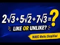 Adding Subtracting Surds Like Unlike Surds WAEC Maths Simplified