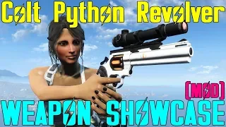 Fallout 4 Weapon Showcases Colt Python Revolver Mod