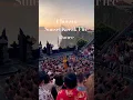 Download Lagu 100% Pure Human Voice😯~ Uluwatu Sunset Kecak Fire Dance #shorts #bali #uluwatutemple