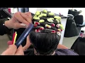 How to perm short hair step by step body wave hair perm