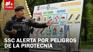 ¿Tus hijos corren peligro con la pirotecnia? Mira esto