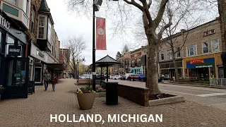 Holland Michigan Downtown Hope College Walking Tour
