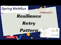 Spring Boot Microserices Resilience Retry Pattern