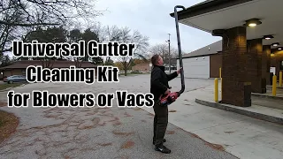 Time To Clean Universal Gutter Cleaning Kit for Blowers or Made By Toro Model 51668
