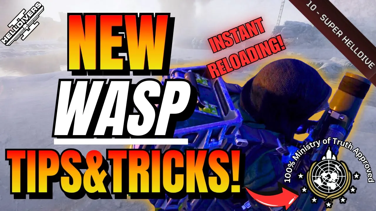 The BEST WASP Launcher Breakdown, Analysis, Tips and Tricks for Helldivers 2