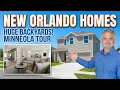 Lennar at Sugarloaf Ridge Huge Backyards Low HOA Orlando New Home Tour
